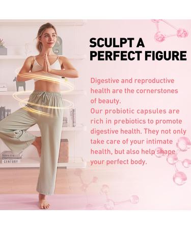 XKQ Probiotic Capsules with Prebiotics & Lactobacillus pH Balance & Flora Support Formula 60 Count - Buy Online on GoSupps.com