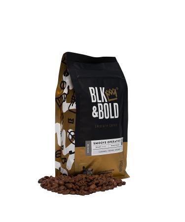 BLK & Bold Smooth Operator Medium Roast Coffee - 12 oz Whole Beans - Buy Online on GoSupps.com