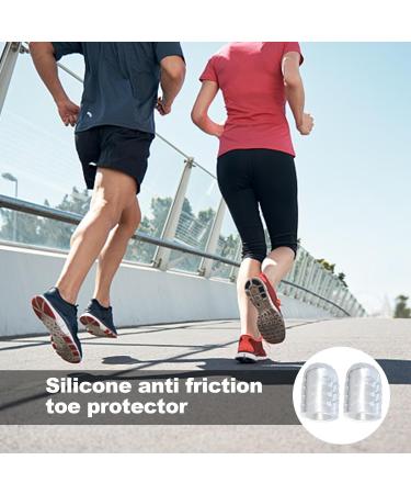 Silicone Anti-Friction Toe Protectors - 30 Pcs Gel Covers for Pain Relief Blisters & Corns - Breathable Soft Caps for Men & Women - Buy Online on GoSupps.com
