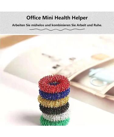 32PC Acupressure Massage Rings - Finger Spiky Sensory Rings for Adults & Kids | Pain Relief & Relaxation - Buy Online on GoSupps.com