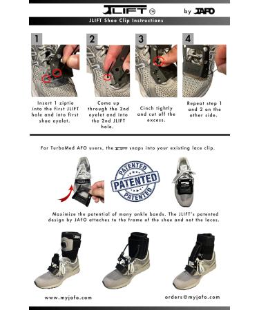 CRANK ANKLE BAND AFO by JAFO - Adjustable Foot Drop Brace for ALS MS Stroke & Diabetic Neuropathy - Comfortable Support for Men & Women - International Shipping Available - Buy Online on GoSupps.com