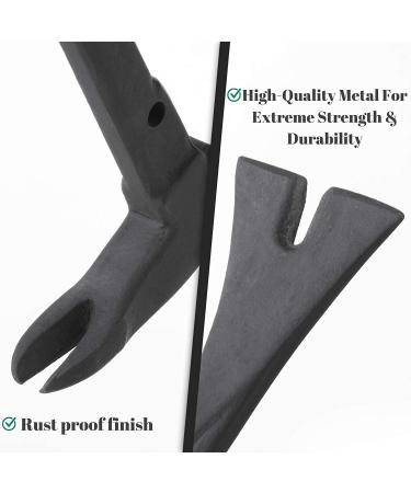 Bates- Cats Paw Nail Puller  8-Inch  Pry Bar  Mini Pry Bar  Small Pry Bar  Flat Pry Bar  Pry Bars  Tool Pry Bar  Hammer Pry Bar  Crowbar  Nail Puller Tool  Cat Paw  Crowbar Tool  Mini Crowbar - Buy Online on GoSupps.com