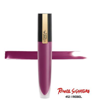 L'Oreal Paris Rouge Signature Matte Lip Stain - I Rebel - Buy Online on GoSupps.com