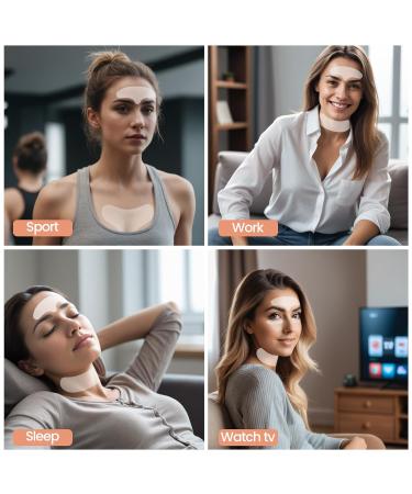 Forehead Wrinkle Patches - Anti-Wrinkle Silicone Pads Set for Fine Lines | 12 Sheets for Women & Girls - Buy Online on GoSupps.com