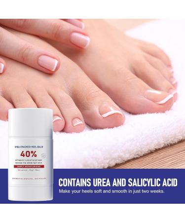 HOUSN UREA Feet Cream Stick 2 pieces repair stick with shea butter and coconut oil foot cream very dry feet calluses and intensive foot care against cracked heels 2 pieces UREA Feet Cream 2 PCS UREA Feet Cream - Buy Online on GoSupps.com
