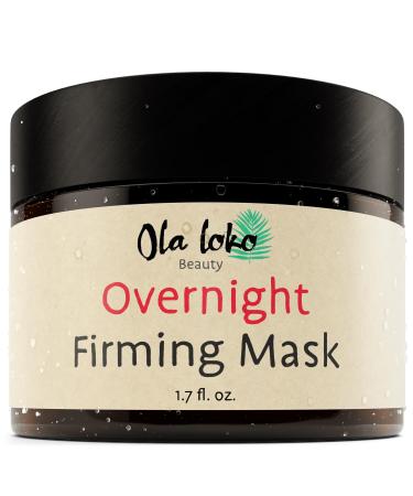 Ola Loko     * Firming Overnight Mask Skincare for Women Hydrating Overnight Face Mask with Seaweed Hibiscus Passion Fruit Passion Flower & Oat Extract Face Moisturizer Mask