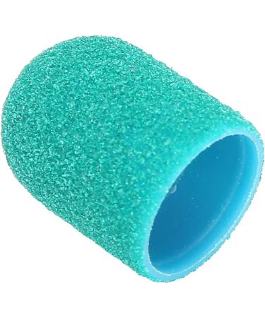 Nail Sanding Drill Bit 0.5 X 0.7in Easy To Store High Strength Nail Polishing Sanding Head Fine Sandpaper with Shaft for Grinding(green) - Buy Online on GoSupps.com