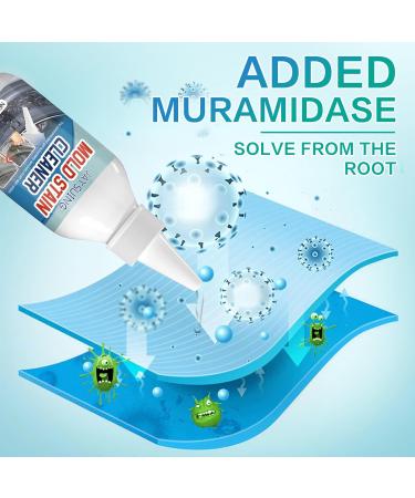 Xumann 2pcs Washing Machine Rubber Cleaner Mould Mould Magic Extreme Bathroom Mould Remover Gel Mold - Buy Online on GoSupps.com