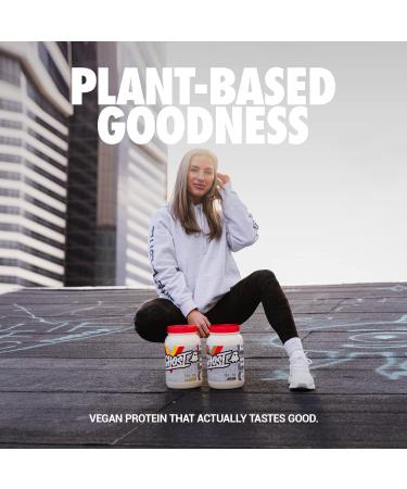 GHOST Vegan Protein Powder - Peanut Butter Cereal Milk - 2lb | 20g Plant-Based Protein | Post Workout & Nutrition Shakes | Soy & Gluten-Free - Buy Online on GoSupps.com