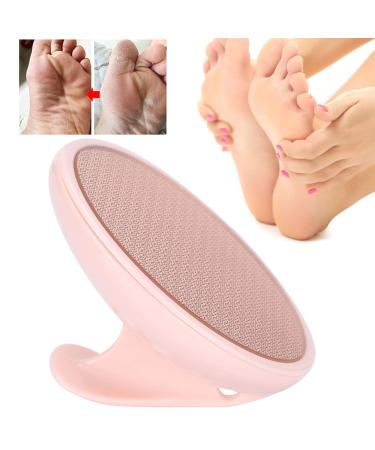 Premium Glass Foot File Callus Remover - Stainless Steel Pedicure Tool for Effortless Heel Care - Nano Crystal Foot File - Pink - Buy Online on GoSupps.com