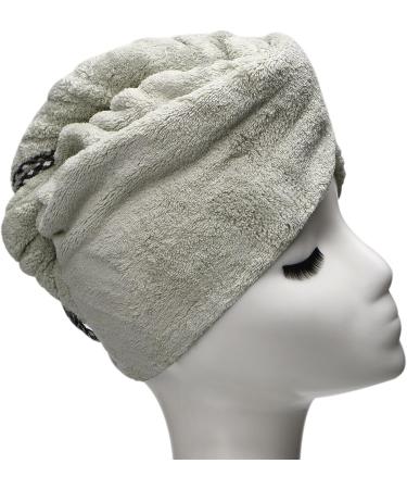 YYXR Microfiber Hair Drying Towel Ultra Absorbent Twist Hair Turban Drying Cap Hair Wrap - Buy Online on GoSupps.com