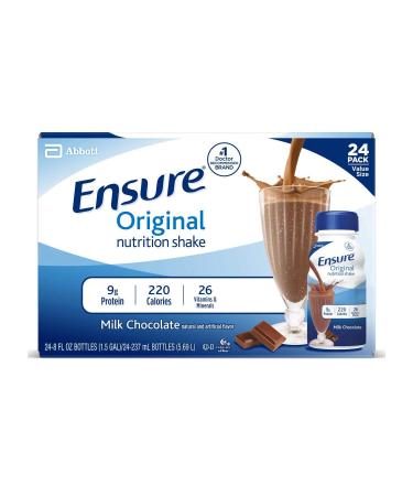 Ensure Original Therapeutic Milk Chocolate, 8 Ounce Recloseable Carton, Abbott 64937 - Case Of 24