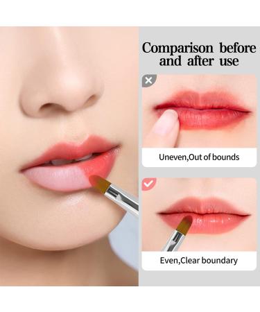 Arqumi Double-Ended Lip Makeup Brush | Lightweight Retractable Lip & Eyeshadow Applicator for Daily & Travel Use | Protective Lid | Ideal for Women & Girls - Buy Online on GoSupps.com