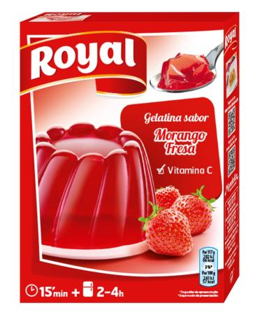 Pr paration pour Gelatine Fraise Royal 114 g (2 sachets de 57 g)