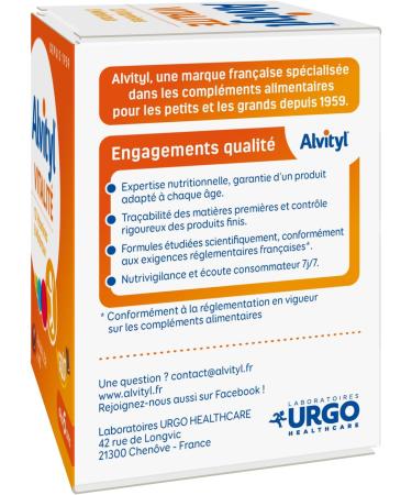 Alvityl - Vitality tablets - 12 vitamins and 8 minerals - From 6 years old - Eco format 90 tablets - Buy Online on GoSupps.com