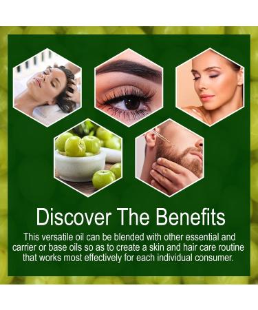 Nature's Absolutes Indian Amla Oil for Hair - 7.4 Fl Oz (220ml) - Buy Online on GoSupps.com