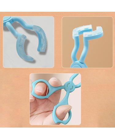 Fovolat Soft Lens Insert Tool - Soft Lens Wearing Eyelid Opening Tool Beginner-Friendly with Integrated Soft Silicone Strip Blue - Buy Online on GoSupps.com