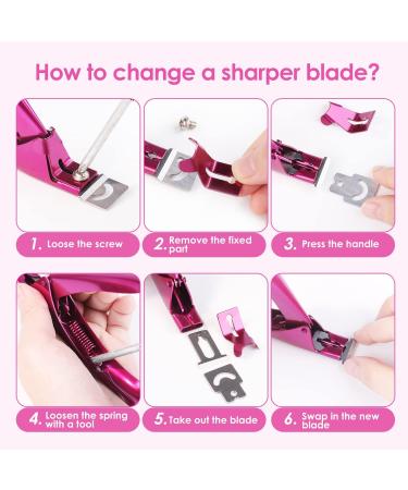 Acrylic Nail Clipper for False Nails - Manicure Pedicure Tool for Home Salon - Christmas Gift for Women - Buy Online on GoSupps.com