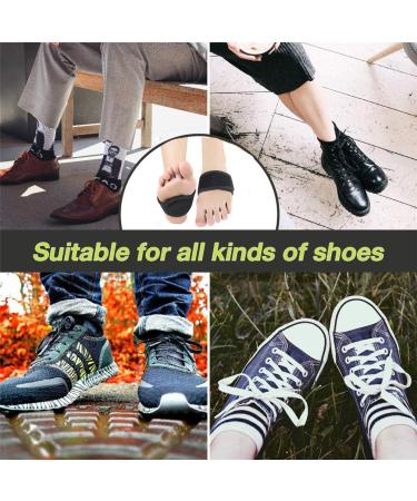 Breathable Plantar Fasciitis Arch Support - Foot Pain Relief for Men, Women, Kids - Flat Foot Arch Pad with Padding Cushion - Heel Spurs, High Arch, Fallen Arch - Compression Wrap Sleeves - Buy Online on GoSupps.com