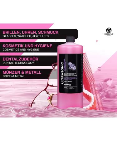 Buy OCTOPUS Ultrasonic Cleaner Concentrate - 250ml for Glasses & Jewelry Hygiene | International Shipping - Buy Online on GoSupps.com