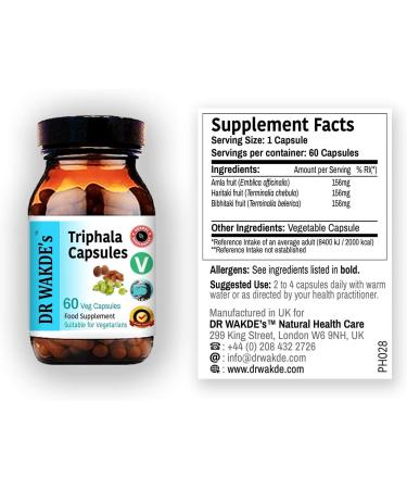 Shop Premium Triphala Capsules for Digestive Health | International Shipping Available - Buy Online on GoSupps.com