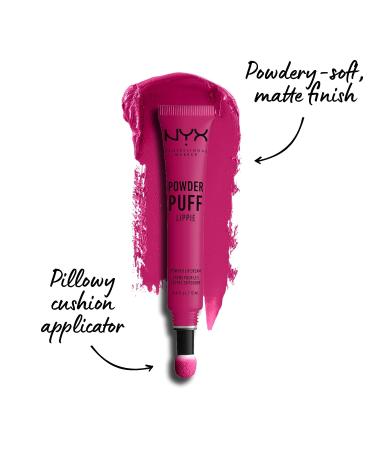 NYX Teenage Dream Powder Puff Lippie Lip Cream Liquid Lipstick - Hot Pink 0.40 Fl Oz - Buy Online on GoSupps.com
