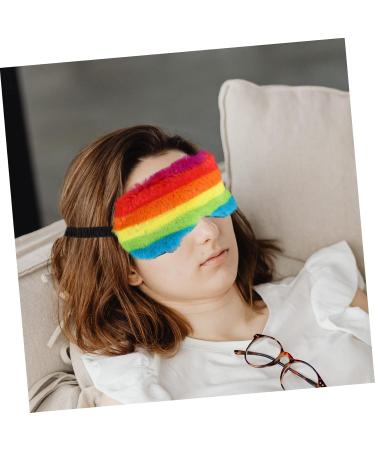 Buy Minkissy 4pcs Plush Goggles - Furry Sleep Mask & Eye Covers for Ultimate Comfort | Soft Rabbit Fur Travel & Household Eye Patches - Buy Online on GoSupps.com