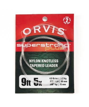 Orvis Superstrong Plus Leaders 2 Pack 9ft - 0X