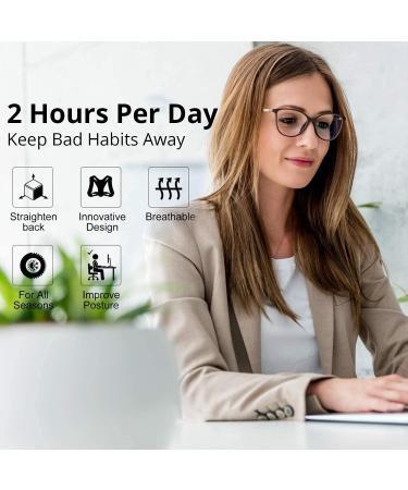 Posture Corrector for Women & Men | Adjustable Back Straightener for Neck Back & Shoulder Pain Relief | Breathable Support - Buy Online on GoSupps.com