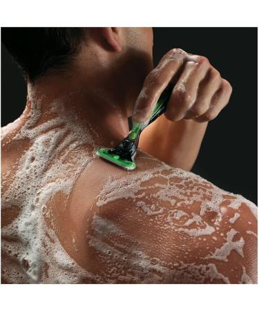 Buy Gillette Body Razor for Men 3-Blade Wet Razor + 1 Replacement Blade | International Shipping Available - Buy Online on GoSupps.com