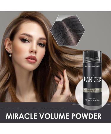 Hair Fibers Hair Thickening Hair Powder Hair Fibers for an Authentic Look 27.5 Light Brown. - Buy Online on GoSupps.com