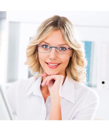 LITIMA Reading Glasses for Men - 1.50x Lightweight Blue Light Blocking Metal Frame - Stylish & Comfortable 1.5x Readers - Buy Online on GoSupps.com