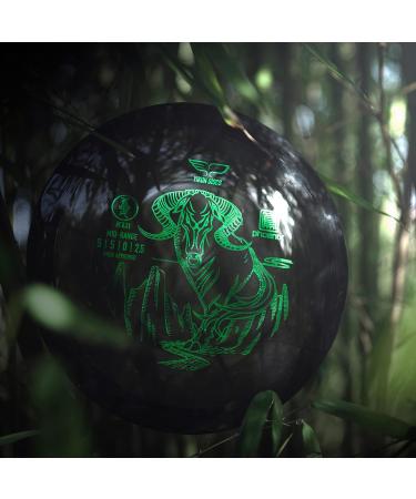Yikun Professional PDGA Approved Disc Golf Midrange 165-175g - Stable and Versatile Black Disc for Outdoor Games - Buy Online on GoSupps.com