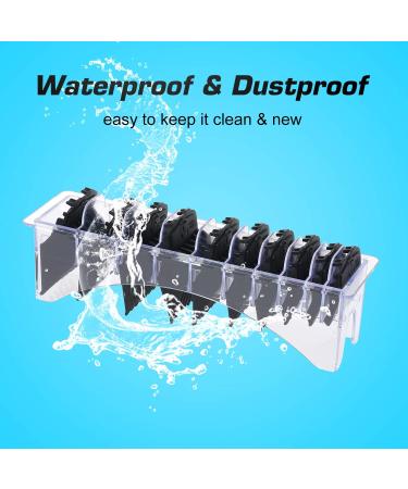 Rectangular Plastic Blade Organizer for 10 Blades Clipper Comb Holder Storage Case Rack 10 Grid Base for Hair Clipper Limit Comb Guide Comb Storage Organizer - Buy Online on GoSupps.com