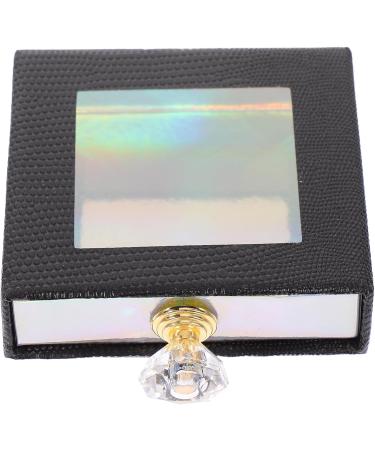 Toyvian Bo te Cils Tiroir Carr e Noire Fen tre Ouverte Coffret de Rangement Compact pour Faux Cils tui en Papier Pratique pour Usage Personnel et Professionnel Support Portable pour - Buy Online on GoSupps.com