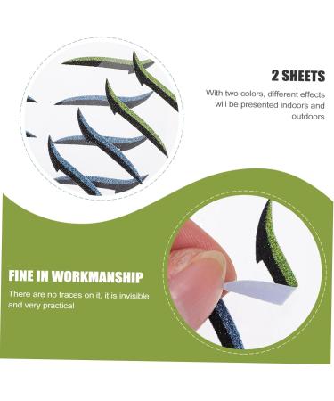 FOMIYES 24 Pairs Glitter Eyeliner Cat Eyeliner Sticker Invisible Eye Line Strips Eyes Adhesive Tape Miss - Buy Online on GoSupps.com