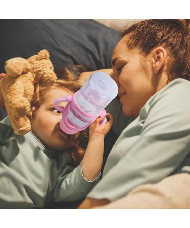 4 Pack Silicone Bottle Handles for Dr. Brown Baby Bottles - Easy Grip Holder for Hands-Free Feeding - Pink, Orange, Blue, Green - Buy Online on GoSupps.com