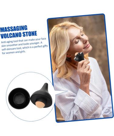 Mikinona Skin Care Roller 3pcs Oil-absorbing ball massage roller volcano massager massaging rolling volcano stone oil control 7.5X5X5CMx3pcs Blackx3pcs - Buy Online on GoSupps.com