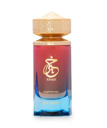 Paris Corner | Khair Confection EDP 3.4 Fl Oz | Sweet Candy Scent Perfume for Men & Women | Indulge in Luscious Pear Whipped Cream Jasmine & Vanilla Notes