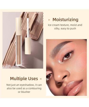 Matte Pink Liquid Eyeshadow Primer - Waterproof & Long Lasting | Smudge Resistant & Quick Dry - Build Perfect Multidimensional Eye Makeup | Nude Pink 4 - Buy Online on GoSupps.com