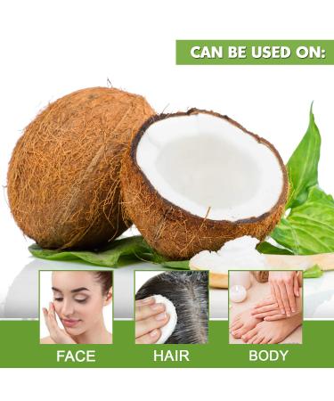 It's Pure Natural Bundle of Extra Virgin Organic Unrefined Raw Coconut Oil (16 oz) for Skin with Coconut Oil (Pack of 3) Soap for Face & Body Acne Treatment & Dark Spot Remover - Buy Online on GoSupps.com