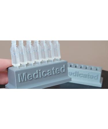 Buy Eye Drop Vials Holder & Storage | Braille Medicated Labels | Single-Use Disposable Vials (Holds 7) - Znet3D (Blue) - International Shipping Available - Buy Online on GoSupps.com
