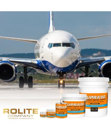 Rolite S90MP45z Supra90 Aircraft Metal Polish - 4.5 Oz for Airplane Painted Surfaces | Premium International Shipping Available - Buy Online on GoSupps.com