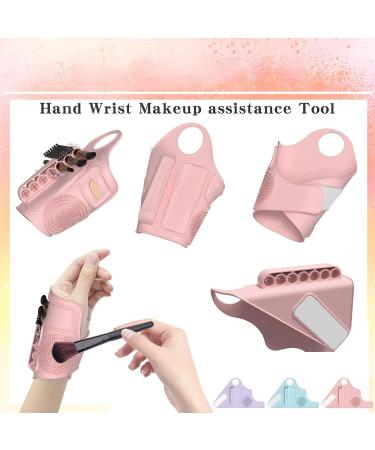 Precise Makeup Application Silicone Hand Strap Adjustable Strap Reusable And Comfortable Cosmetic Beauty Tool - Buy Online on GoSupps.com