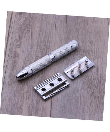 Fomiyes Men's Safety Razor - Premium Wood & Steel Shaving Razor for a Smooth Experience - Buy Online on GoSupps.com