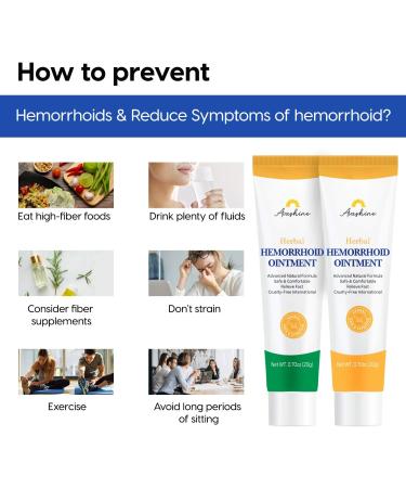 Hemorrhoid & Fissure Gel - Natural Chinese Herbal Treatment (2 Tubes) - Buy Online on GoSupps.com