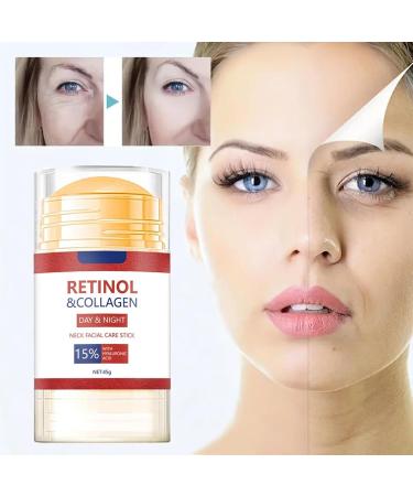 Retinol & Collagen Neck Facial Care Stick Anti-aging Firming Cream for Neck and D collet Retinol & Collagen Neck Facial Care Stick Long-lasting Moisturizing Nourishment Rejuvenates the Skin - Buy Online on GoSupps.com