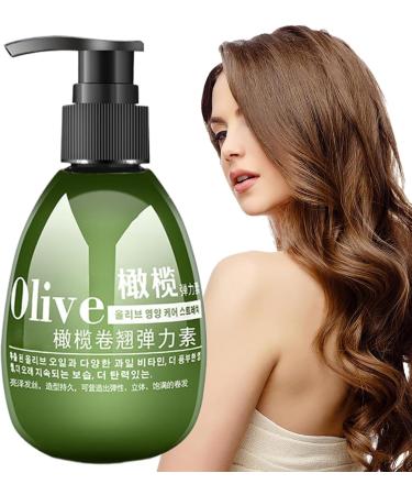Curly Conditioner Curly Hair Balm Moisturizing Olive Style Hair Tie | Natural Styling Moisturizer for Conditioning Curly and Wavy Hair 180 ml - Buy Online on GoSupps.com