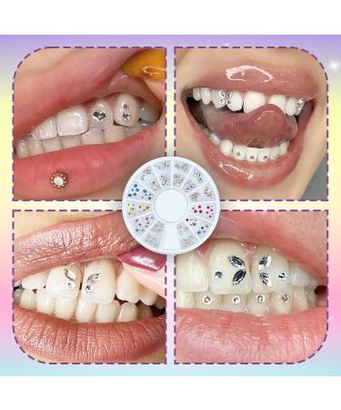 DIY Tooth Gem Kit | 120 Sparkling Crystals | Professional Teeth Jewelry Starter Kit for Fashionable Smiles - Buy Online on GoSupps.com