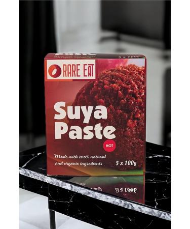 Nigerian Authentic Suya Paste/Yaji/Barbeque Spice 5 X 40g| Hot - Buy Online on GoSupps.com
